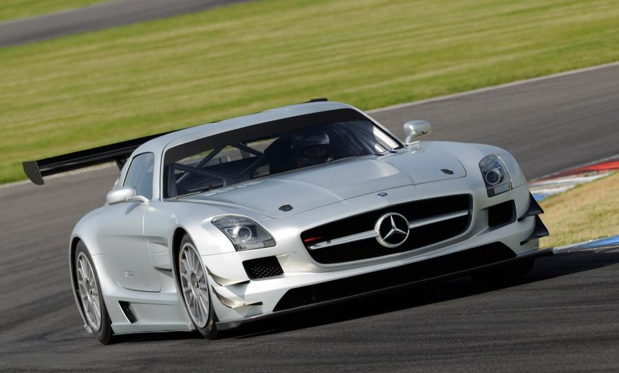  Mercedes-Benz SLS AMG GT3 Track Testing 2011 года  (фото 6 из 7)